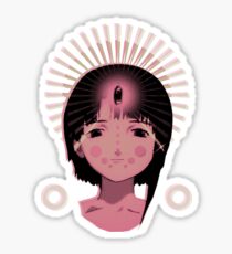 Lain God of the Wired Sticker