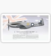 CAC CA-15 Kangaroo "A62-1001" - Royal Australian Air Force Sticker