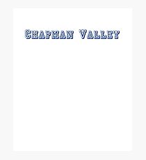 Chapman Valley Photographic Print
