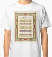 Vintage typography Classic T-Shirt