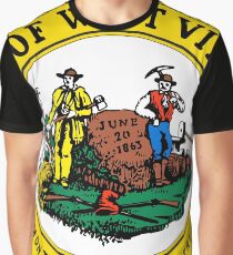 State Seal of West Virginia | United States Graphic T-Shirt