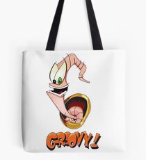 Earthworm Jim, Groovy! Tote Bag
