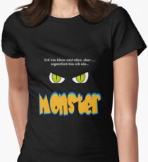 Little cute monster Women's Fitted T-Shirt