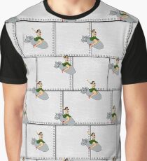 pin-up girl on bomber Graphic T-Shirt