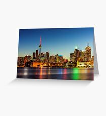 Toronto Skyline 3 Greeting Card