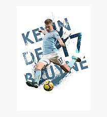 KDB - Kevin De Bruyne - Manchester City FC Photographic Print