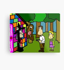 Han Solo and Gretel Metal Print