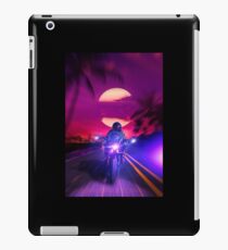 Retrowave iPad-Hülle & Klebefolie