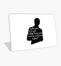 Whenever I'm sad, I stop being sad and be awesome instead Laptop Skin