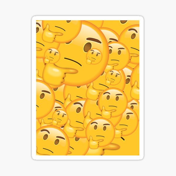 Hmmmm I Wonder Emoji - vipdownloadimage