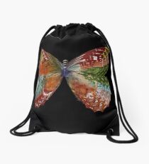 butterfly Drawstring Bag