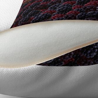 Alternate view of Blackberries Throw Pillow