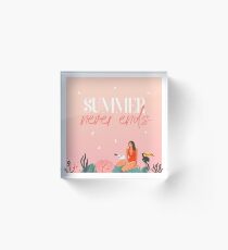 Summer never ends Acrylic Block