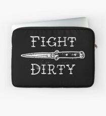 Pastel Goth Kawaii Punk Fight Dirty Switchblade Laptop Sleeve