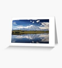 Mount Denali. Greeting Card
