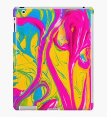 Colorful Abstract Oil Painting iPad Case/Skin