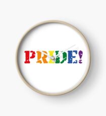 Just be proud and show it! Clock