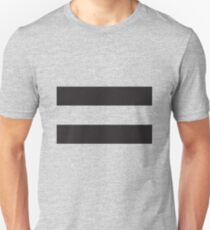 Equal Sign Slim Fit T-Shirt