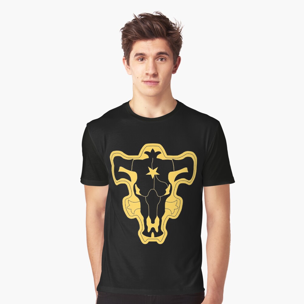 "Black Bulls Squad Logo - Black Clover" T-shirt by ...