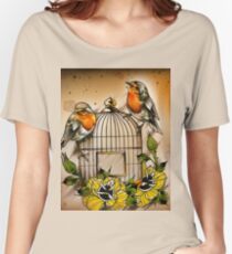 Aves in Jaula Women's Relaxed Fit T-Shirt