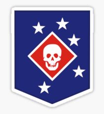Marine Raiders Patch - WWII Sticker
