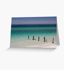Busselton Jetty, Western Australia Greeting Card