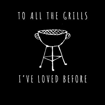 Funny Barbecue Grill Gifts Grilling Tee BBQ Master Chef Sticker