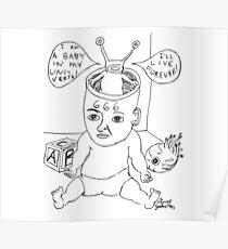Daniel Johnston 666 Poster