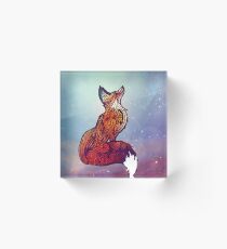 Bloque acrílico Space Fox