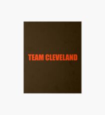 Team Cleveland Art Board