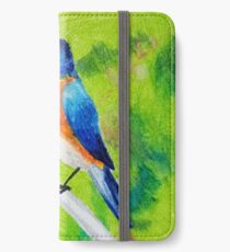 Blue Bird iPhone Wallet/Case/Skin