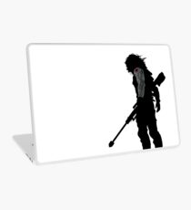 winter soldier silhouette Laptop Skin