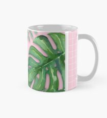 Grün auf Rosa Tasse (Standard)