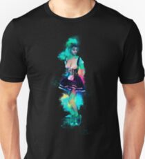 Woman attractive colorful Unisex T-Shirt