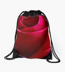 Red Rose Drawstring Bag