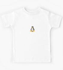 Penguin Linux Tux Crystal Kids Tee