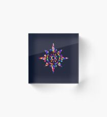Motifs desing Acrylic Block