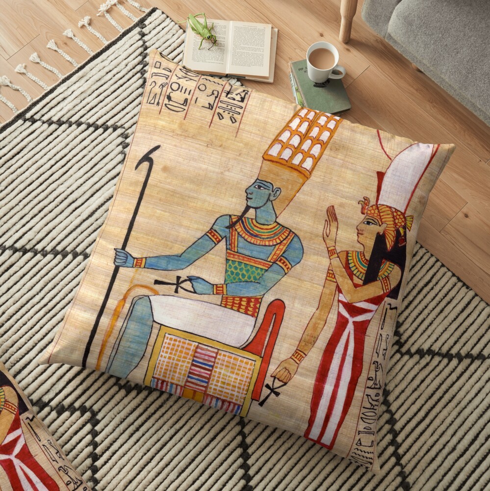 Amun & Mut Receive offerings Floor Pillow
