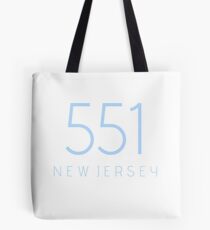 NEW JERSEY 551 Tote Bag