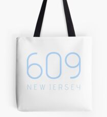 NEW JERSEY 609 Tote Bag