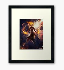 Chandra The Fire Halo Framed Print