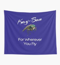 Kay Ban For Wherever you Fly Horsefly Wall Tapestry