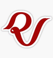 Red Velvet Offizielles Logo 2018 Leuchtstab Rot Sticker