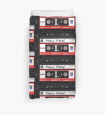 Heavy Metal Cassette / Old School Duvet Cover