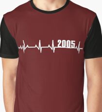 2005 Heartbeat Birthday Graphic T-Shirt