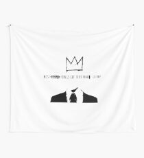 head of basquiat Wall Tapestry