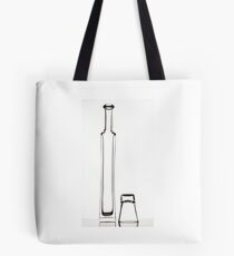 Glass Bottle Tote Bag