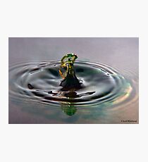 Droplet 7 Photographic Print