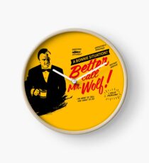 Better Call Mr. Wolf Clock