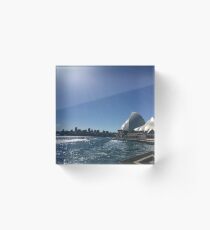 Sydney Opera House, Sydney, Australia Acrylic Block